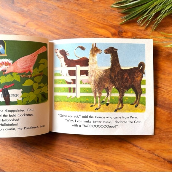 VINTAGE 1958 Elihu the Musical Gnu by Hannah Simons | Illustrations - Picture 9 of 10